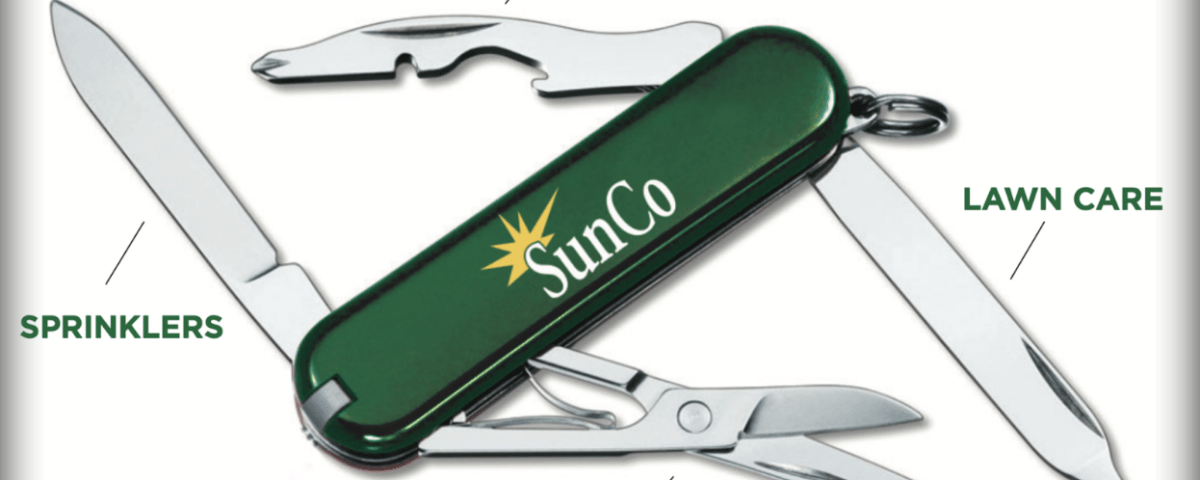 swiss army knife of lawn care