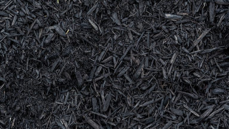 photo showing a photo of the best mulch for weed control